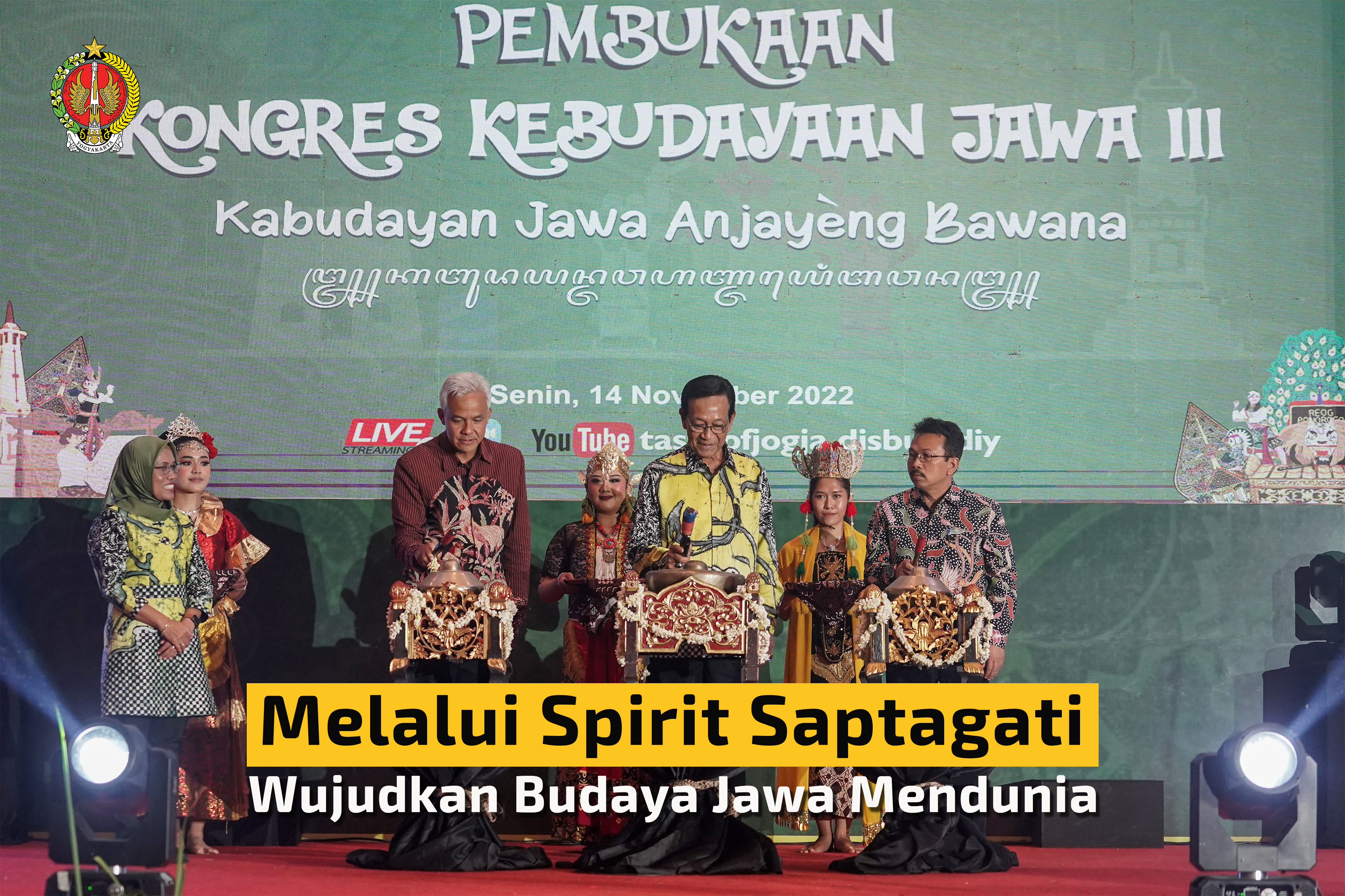  Melalui Spirit Saptagati, Wujudkan Budaya Jawa Mendunia